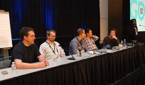 Jason Holtman (Left) at GDC