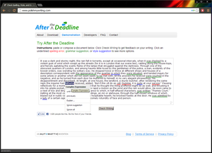 After the Deadline screenshot