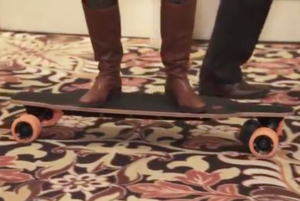 e go skateboard screen