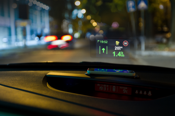 sygic gps navigation hud exterior shot jan 2014