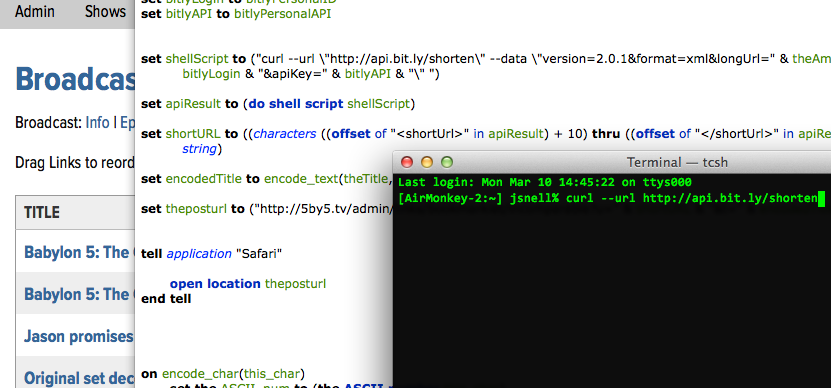 bad applescript shownotes
