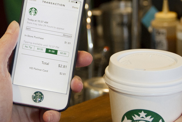starbucks tipping