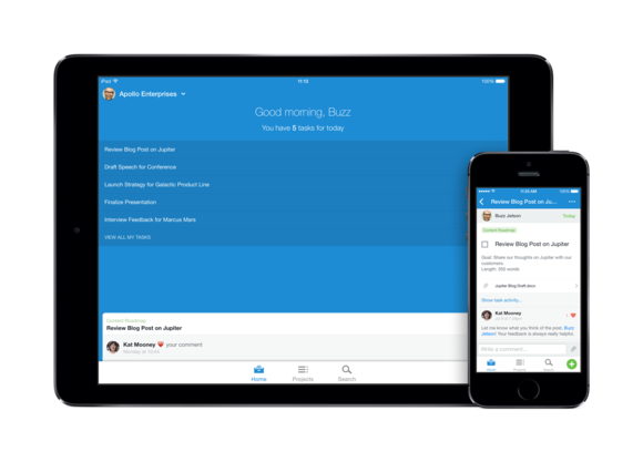 asana iphone ipad homescreen task 1