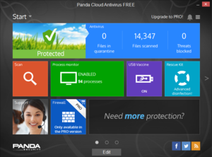 Panda Software free antivirus