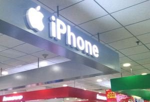 iphone sign beijing