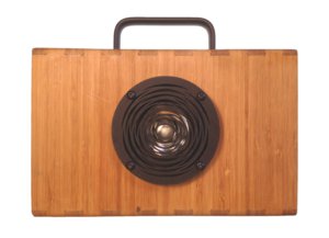 blueshift bamboo speakers