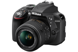 nikon d3300 front