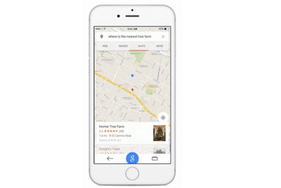 google now ios