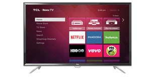 spring tcl roku tv front