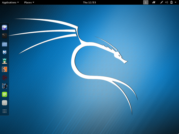 kali linux 2 desktop