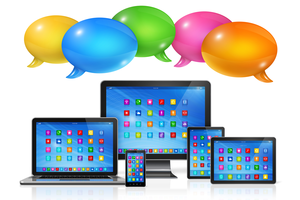 stock apple text