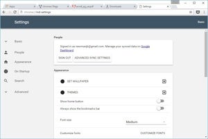 chromematerialsettings