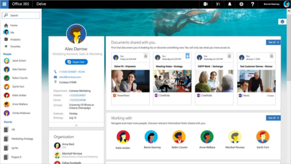 updated people profile experiences coming soon to office 365 1 border 1024x579
