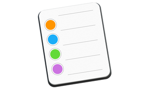 apple reminders mac icon