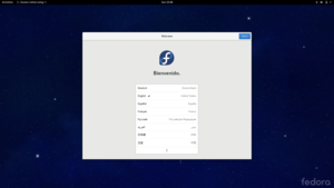 Fedora GNOME Workstation