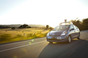 An autonomous car