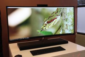 HP curved 34-inch Envy all-in-one