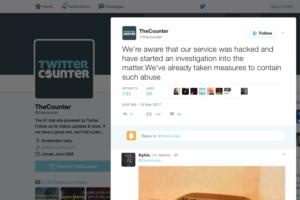 twitter counter hacked